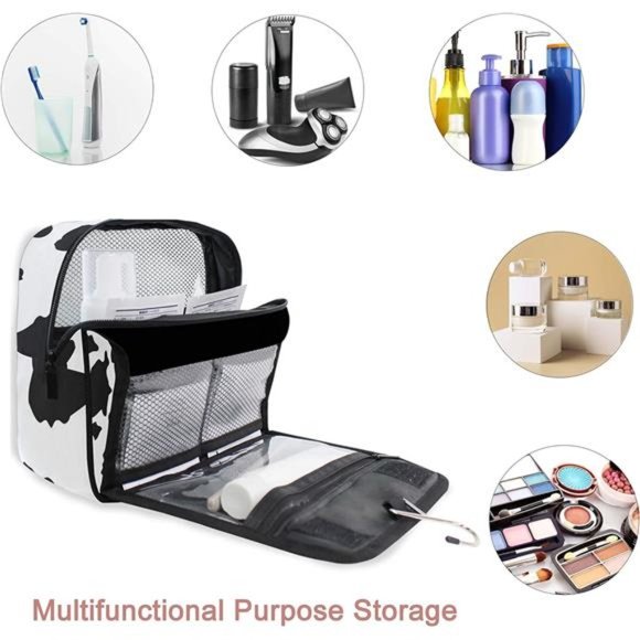 Hanging Travel Toiletry Bag Kit Makeup Case Cosmetics Organizer for Men Women - Picture 5 of 7